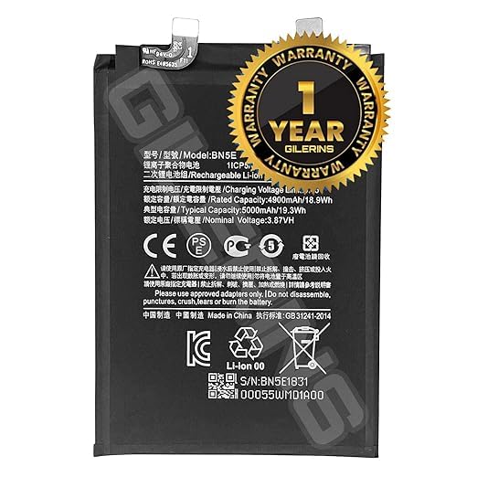 Image of Original BN5E Battery for Redmi Note 11 Pro 5G / Poco X4 Pro 5G 4900 / Battery with 1 Year Warranty** (EE136)