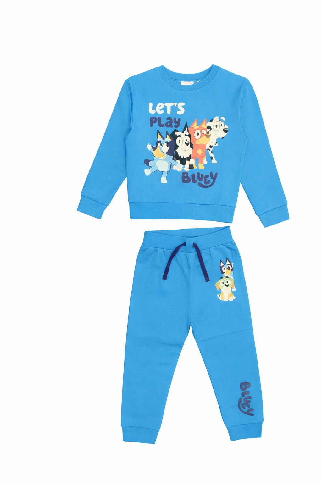 BlueY Survêtement Garçon Ensemble Jogging Haut et Pantalon Enfant Bleu 12 Mois–6 Ans