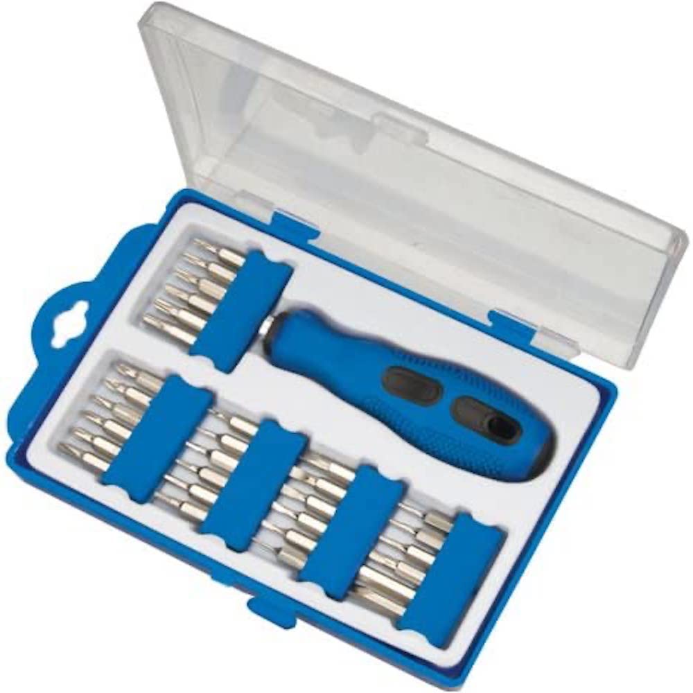 Silverline Mehrfarbig Precision Screwdriver Bit Set 31Pce (633956)