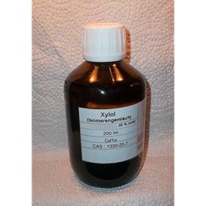 200 ml xyleen, 98% issomeermengsel, lakverdunner, oplosmiddel