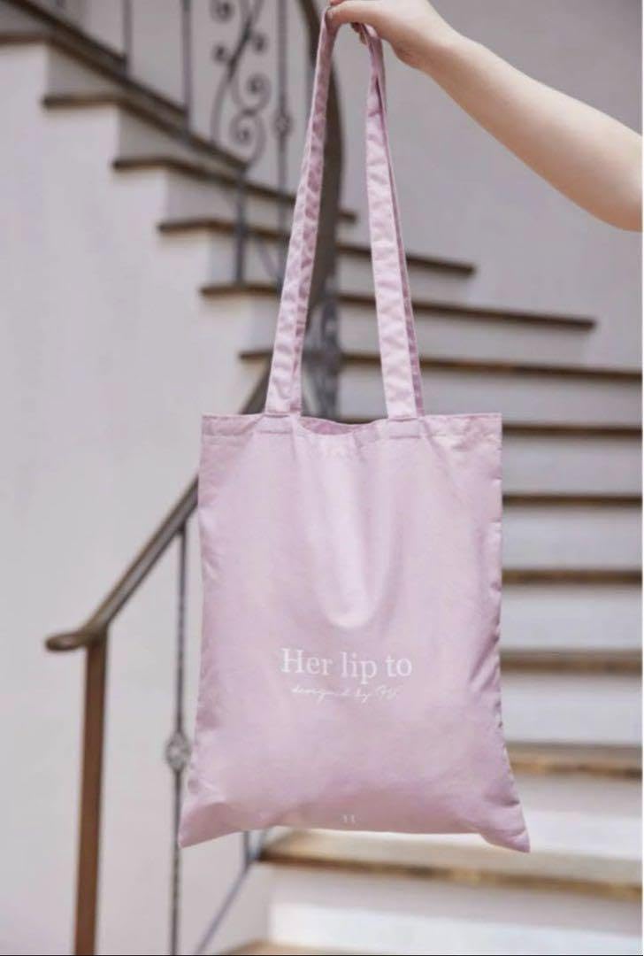 Amazon.co.jp: Herlipto 2024 ノベルティー トートバッグ グッズ x 