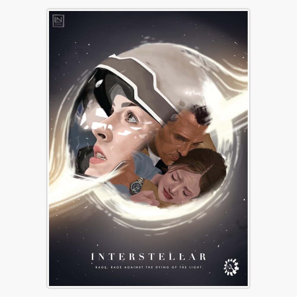 MAGNET Interstellar Magnetic Vinyl Sticker Decal Magnet 5"