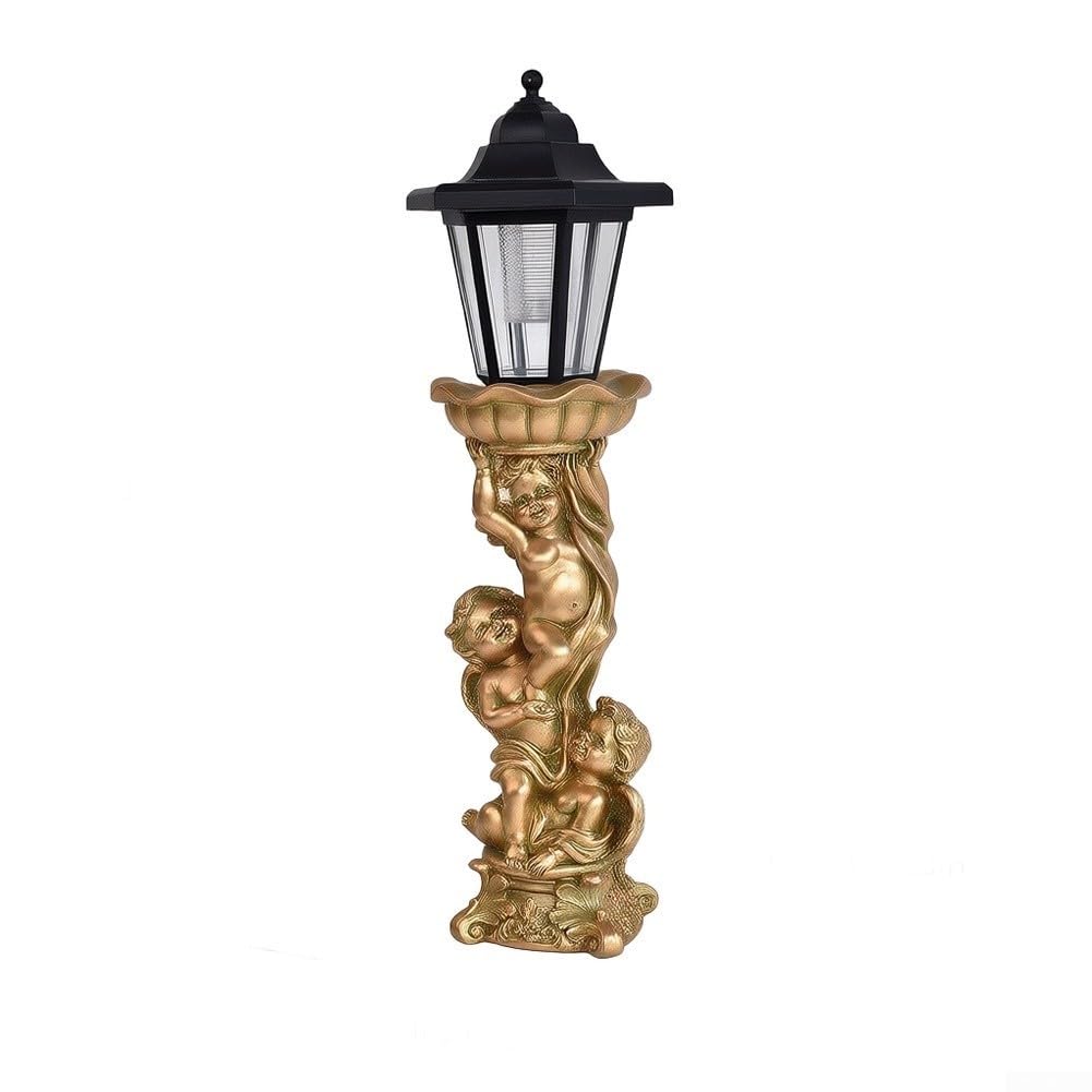 Statuetta solare dipinta a mano, 38 cm, per giardino
