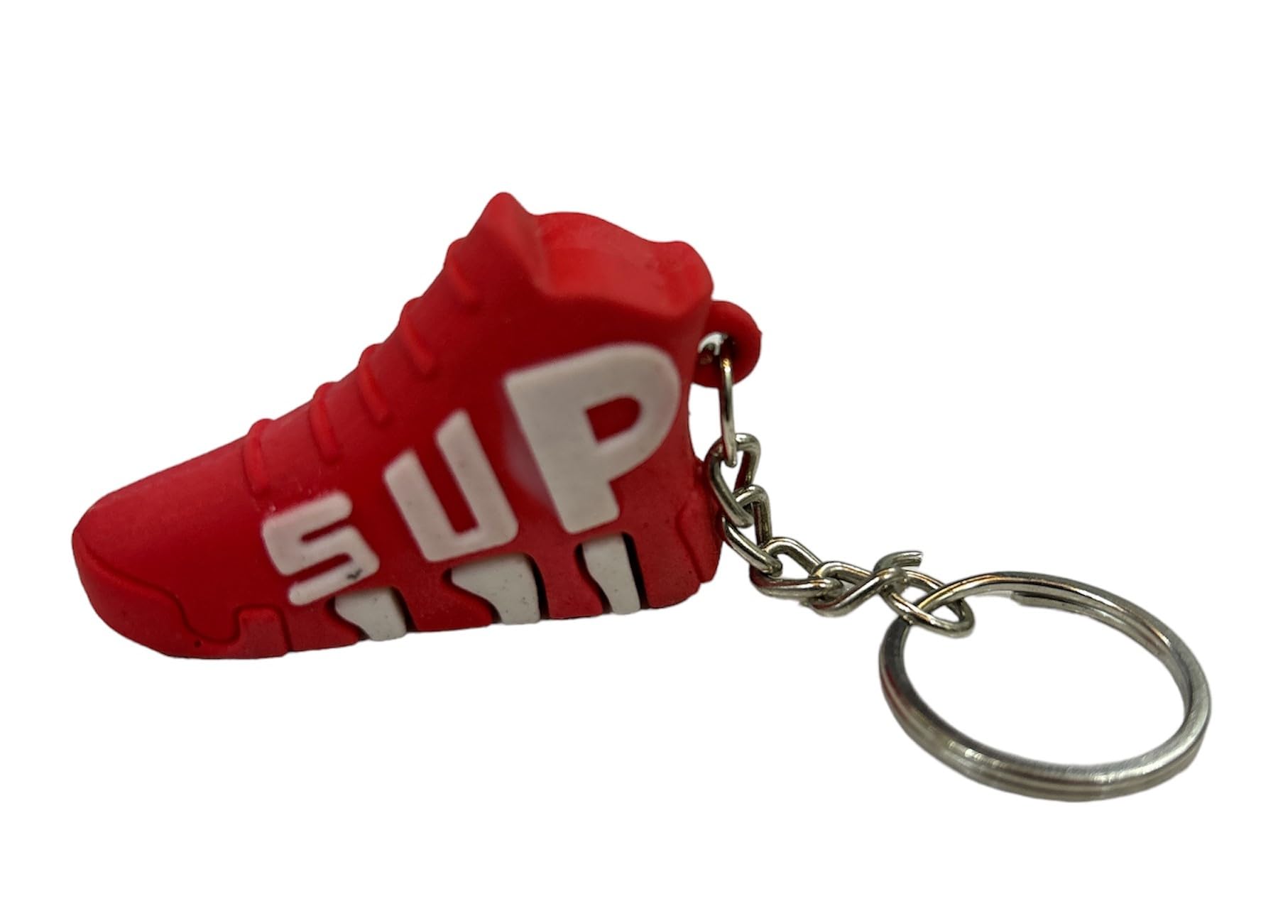 GenericMobigift New Sneakers SUP Keychains 3D Cute Sneakers/Shoe Design Keyring with Loop & Hook Key Chain for Men and Women (Assorted -1 Pc)