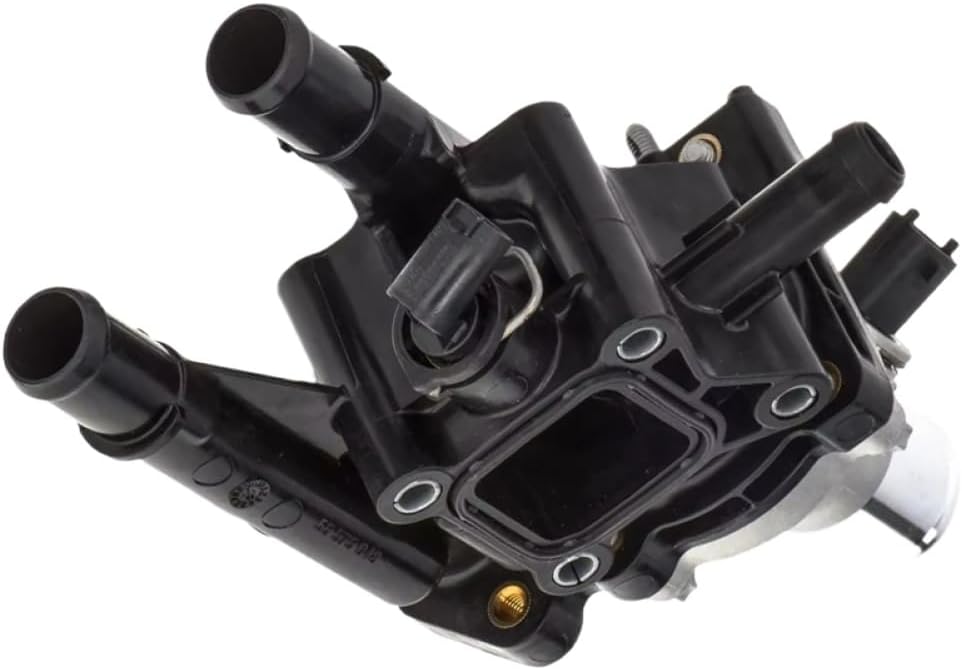 Engine Coolant Thermostat Housing Compatible with Sonic and Trax 1.8L L4 Engines (2011-2018) - Replaces OEM Part Numbers 55579951, 25199824, 55564890, 15-81674, 15-81734