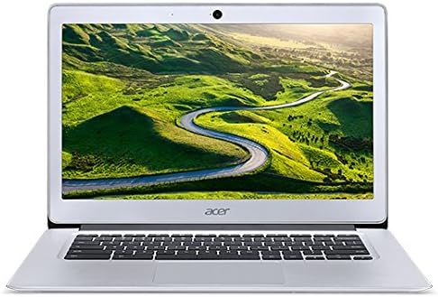 Acer NX.GC7AA.001 CB3-431-C7EX Chromebook, Intel Celeron N3160 Quad-Core, 1.6 GHz, 32 GB, Google Chrome Operating System, 14" (Refurbished)
