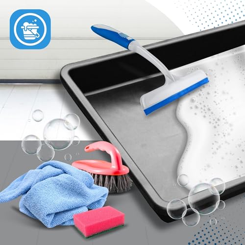 SW-Stahl 07377L Auffangwanne XXL für Auto & KFZ | Ölwanne aus Kunststoff | 88 x 60 x 10cm | 40 Liter Fassungsvermögen | Made in Germany