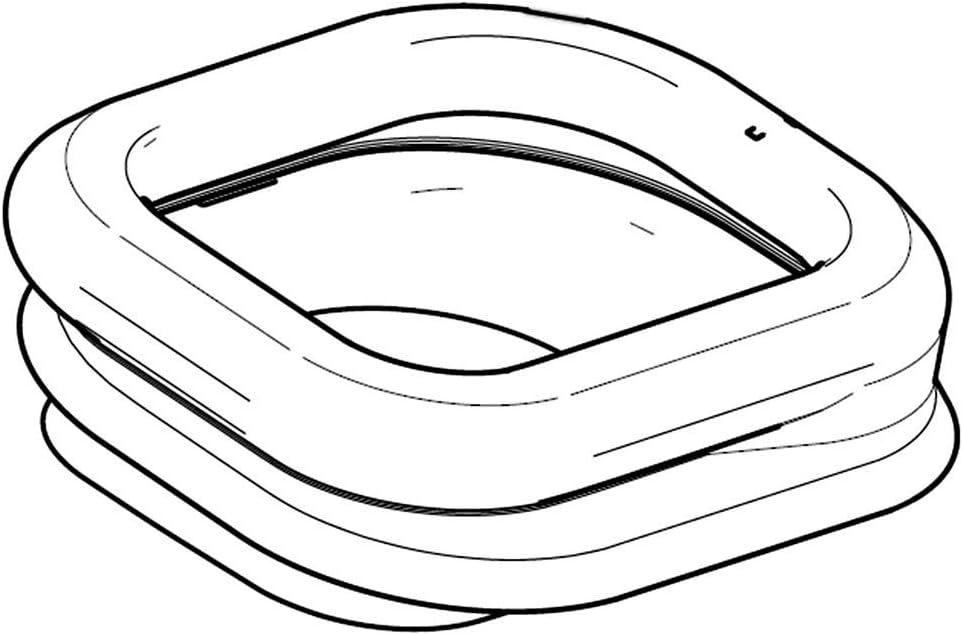 SAMSUNG DA97-13431A Refrigerator Dispenser Ice Chute Cap Genuine Original Equipment Manufacturer (OEM) Part
