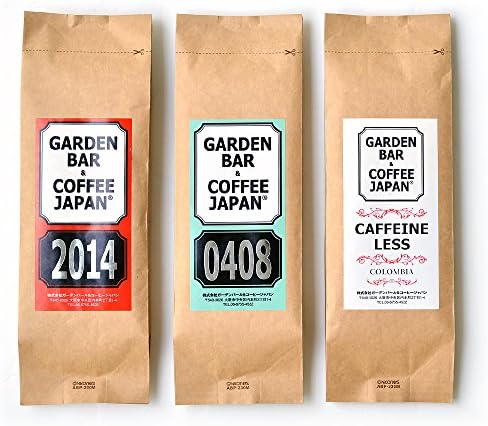 Amazon Garden Bar Coffee Japan ガーデンバール コーヒージャパン 100g 3つの珈琲豆が楽しめるセット 細挽き 心斎橋焙煎所 エンジョイセット 自家焙煎 コーヒー コーヒー豆 珈琲豆 お試しセット ブレンド オリジナルブレンド Garden Bar Coffee Japan
