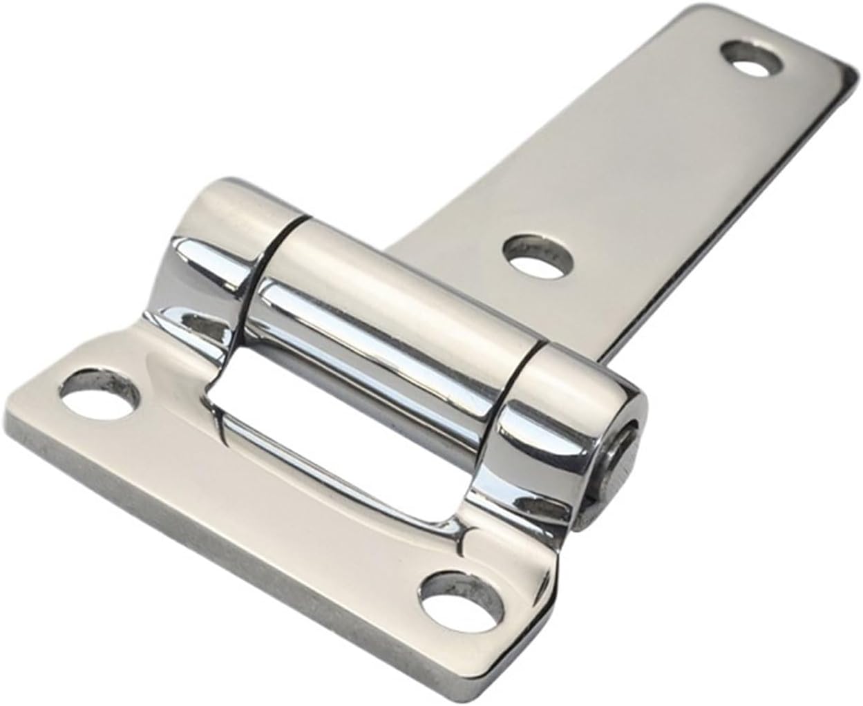2PCS T Shape Hinge 135mm 304 Stainless Steel for Container Caravans Polish Marine Boat Hardware Counter Back Flap