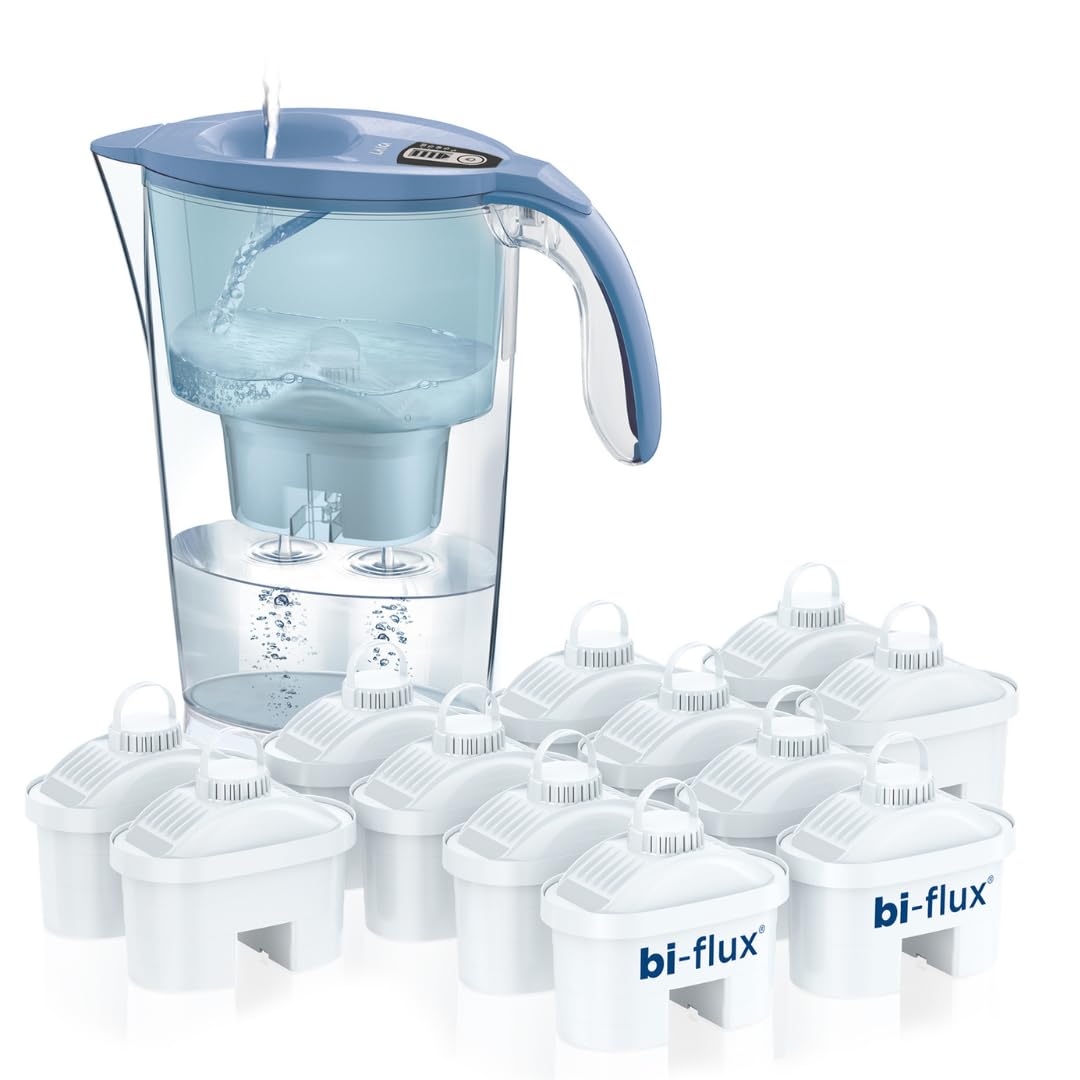 Amazon | Laica J9074A1 kit 13 bi-flux filters and filter jug