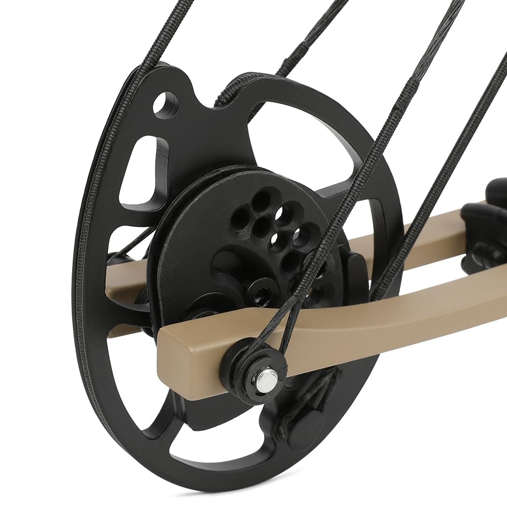 wolfman Compoundbogen Set mit Pfeilen 30–55 lbs,310 FPS Hochleistungsbogen für Erwachsene, Jagd & Angeln Bogenschießen