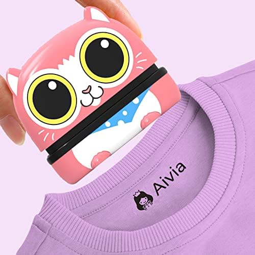 The Name Stamp for Clothing Kids, Personalized Clothing Stamp, School Label Fabric Stamp, Waterproof Wash Not Faded Labels for Kids Clothing and School Supplies, Suitable for Boys and Girls