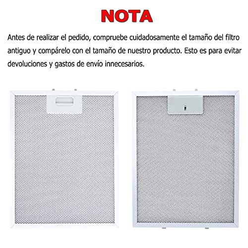 Filtro-Campana-Extractora-320×260-Compatible-con-Teka-Campana-Extractora-de-Cocina-por-Poweka-3-Piezas