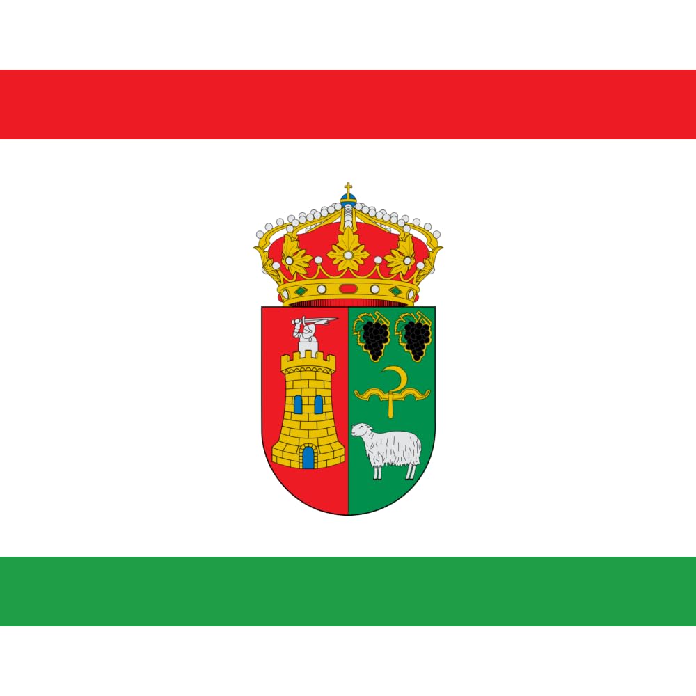 Drapeau Burgos Cilleruelo de Arriba carré pour pavoiser vos façades de mairie