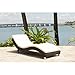 Source Outdoor Wave Chaise Lounge Chair, Jockey Red