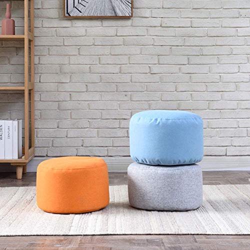 Pouf ottoman déhoussable et lavable pour un confort durable