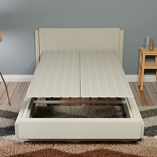 Mayton 0.75-Inch Vertical Mattress Support Wooden Bunkie Board/Bed Slats With Cover thumb #2
