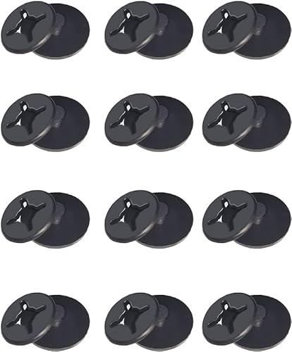 BKSAI Befestigungsknöpfe für Fliegengitter Fenster Insektenschutz Moskitonetz Fliegenschutzgitter Dachfenster ohne Bohren (Schwarz, 12PCS) BKSAI Befestigungsknöpfe für Fliegengitter Fenster Insektenschutz Moskitonetz Fliegenschutzgitter Dachfenster ohne Bohren (Schwarz, 12PCS)