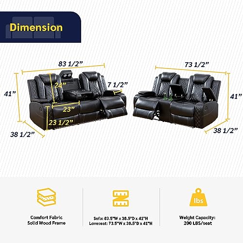 Lavinopowerreclinerlivingroomsetwithledforlivingroomdormitoryguesthouseplayroomairbnbapartment Urban Country Home Decor Lavino power recliner living room set with led for living room dormitory guest house playroom airbnbapartment urban country home decor