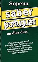 Saber Portugues En Diez Dias 843031153X Book Cover