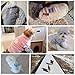 Wintermantel Hund klein,Hundekostüm,Chihuahua Klei,Hunde Pullover Kleine Hund,Hunde Fleece Pullover,Hundes Klamotten,Hundebekleidung Mit D-Ring Hunds Wintermantel Grau,M
