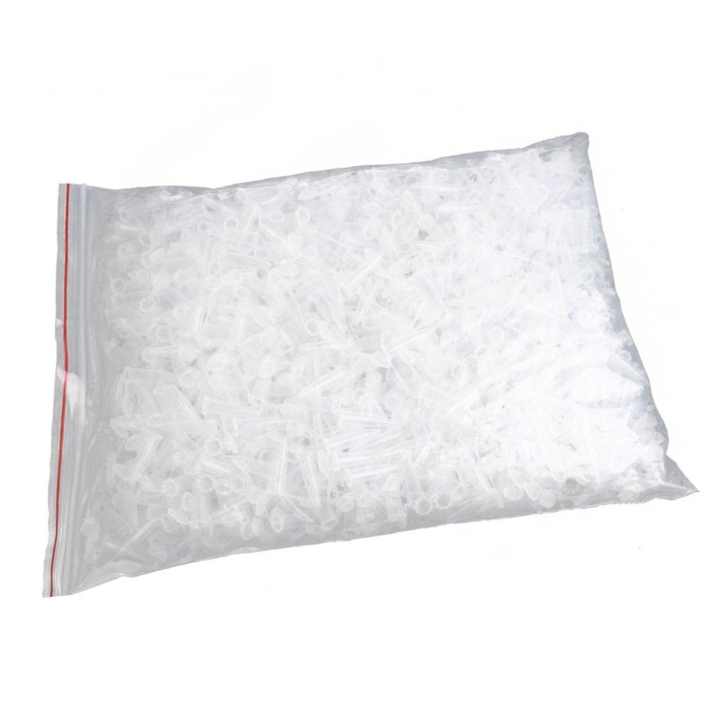 Jojomis Microlitri graduati microcentrifuga del polipropilene 0.5ML 1000x con
