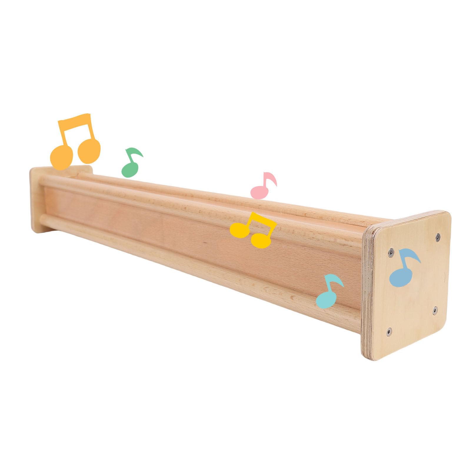 RiToEasysports Bâton de Pluie, Bâton Sonore de Pluie en Bois de Bouleau avec Bandoulière de Sac de Rangement pour la Performance en Direct de Yoga de Méditation