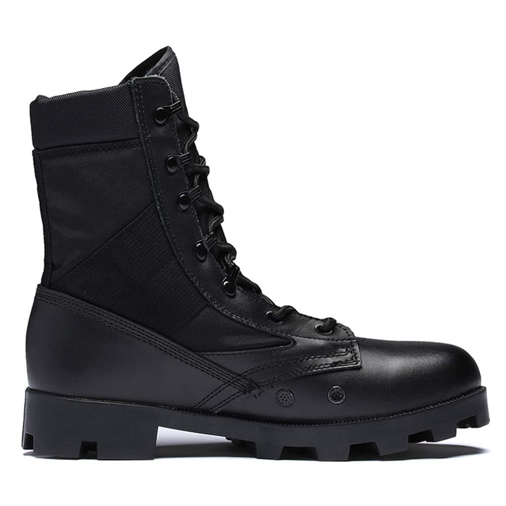 Wygwlg Stivali da Combattimento Tattici Militari da Uomo Scarpe Traspiranti da Deserto dell'Esercito Forze Speciali Stivaletti pattuglia della Polizia