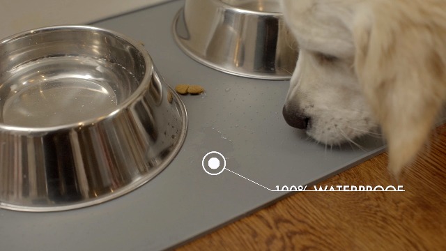 Gorilla Grip Silicone Pet Feeding Mat, Dog Food Mats Contain Spills, Protects Floors, Waterproof Placemats for Water… - Image 8