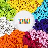 MRG ブロック 1000ピース LEGO レゴ クラシック 互換 対応 パーツ おもちゃ 知育 追加 ブロックプレイ 多機能 子供 (パステルカラー1000ピース)