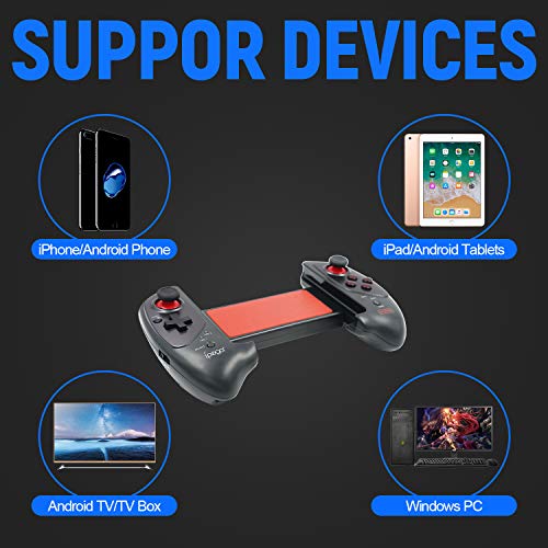 Mcbazel Pg-9083S Wireless 3.0 Stretching Extendable Gamepad Telescopic Game Controller Joystick Pad For 5-10 Inch Android Smart Phone Tablet Windows Pc thumb #3