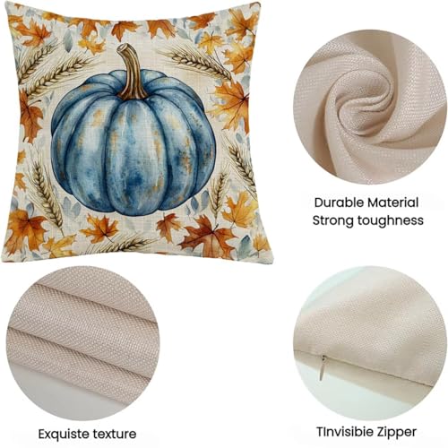 Housse de coussin 55x55cm Halloween en lin imperméable contre la pluie de jardin - 5