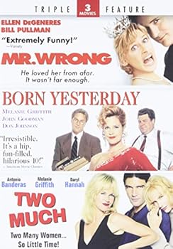 DVD Mr. Wrong / Born Yesterday / Two Much Book