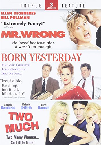 Mr. Wrong / Born Yesterday / Two Much B00803PFXQ Book Cover