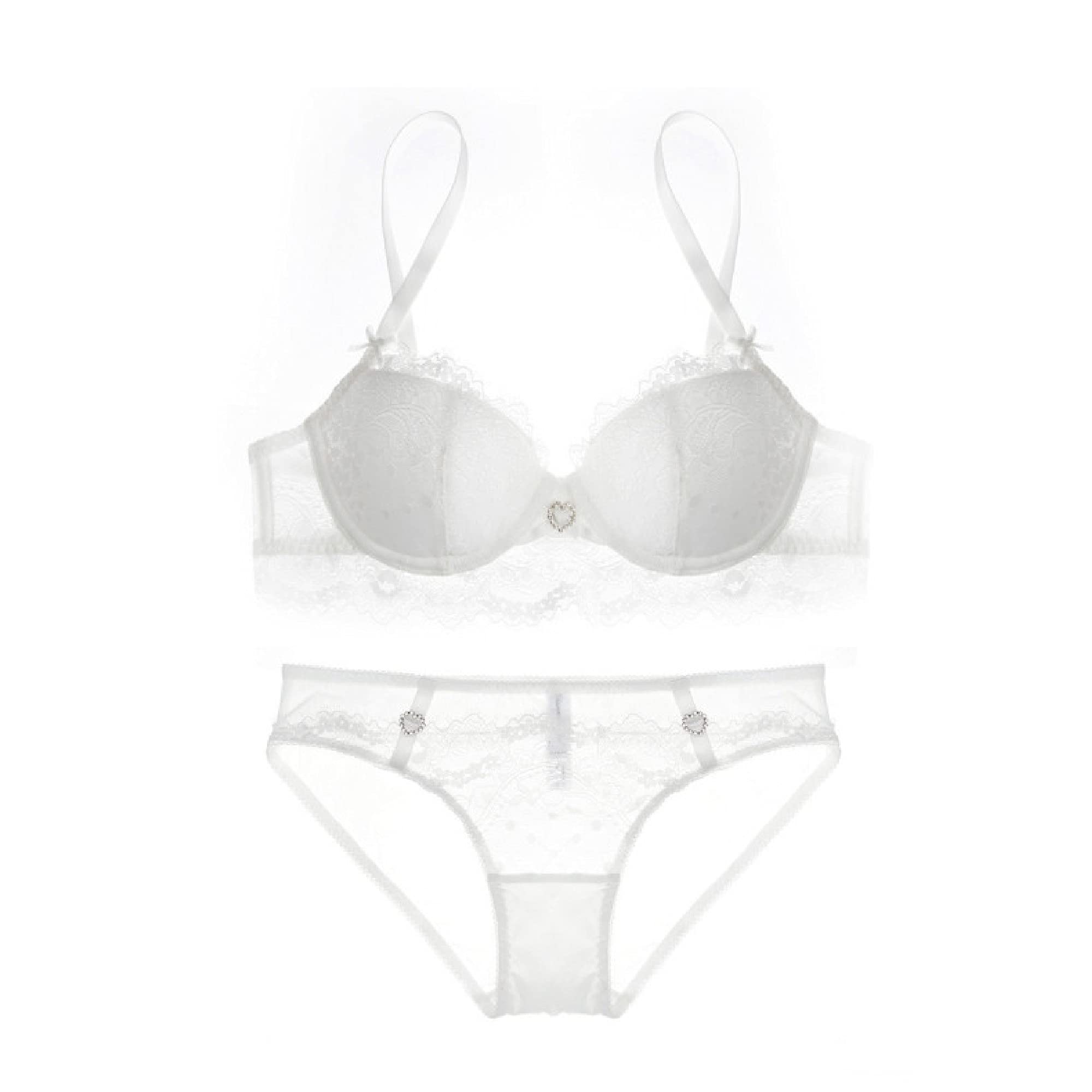 Soutien-gorge push-up transparent WENJUN fini les décolletés plats en 80B