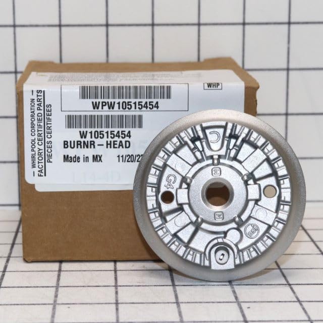 WPW10515454 Range Surface Burner Base (9.5K BTU)