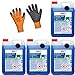 Produktbild Hauswerk.shop Scheibenfrostschutz Klare Sicht Winter 4 x 5 Liter Konzentrat + Winterhandschuhe