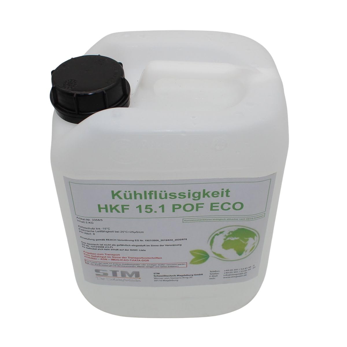 Kühlflüssigkeit HKF 15.1-POF Eco Kühlmittel Schweißgeräte 5l