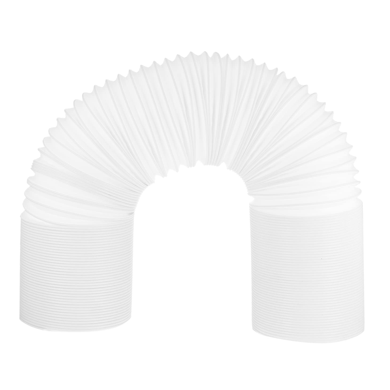BESTOYARD Tubo di Scarico Buona Elasticità in Ppr per Condizionatore Portatile e 2 Metri Bianco, Flessibile Facile da Riporre, Compatibile Aria Condizionata Mobile