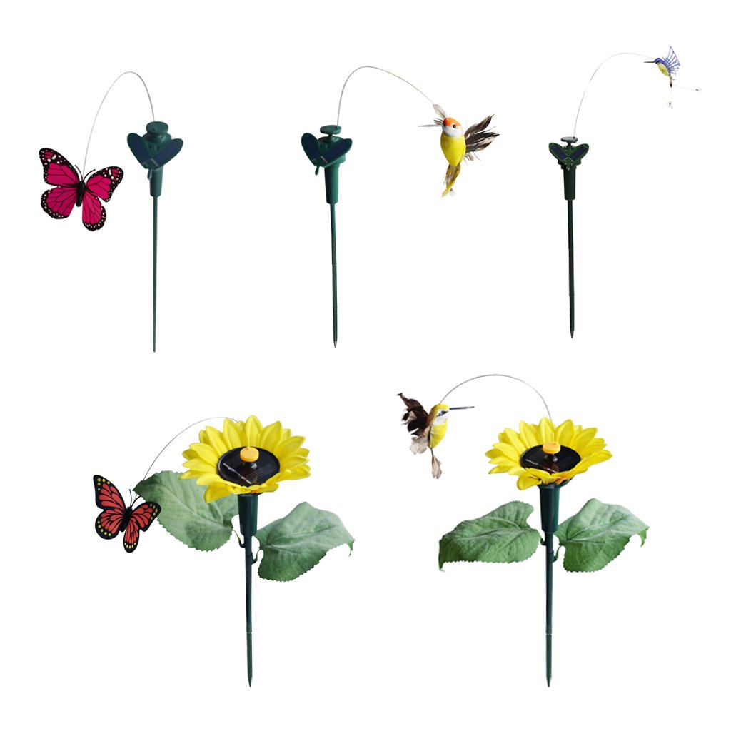 Solar Fluttering Dancing Garden Stake Outdoor Decor Butterfly|Home & Garden | Yard, Garden & Outdoor Living |1 Piece of Solar Power Planter Stakes Decoration-image-34