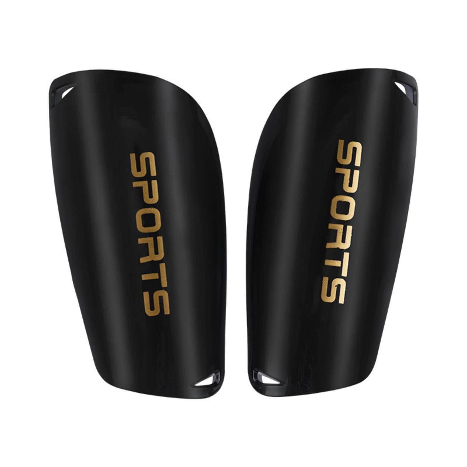 Soccer Shin Guards EVA Guarding Shin Guards Hard Shell Leg Protectors Black Kids-image-29