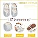 Kiderence Baby Girls Prewalker Mary Jane Flats Bowknot Princess Dress Shoes White (Infant/18-24 Months)