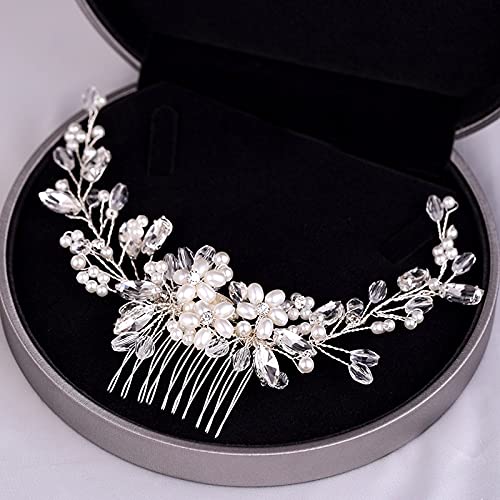 Peinetas de perlas de cristal como regalo inolvidable de boda 7