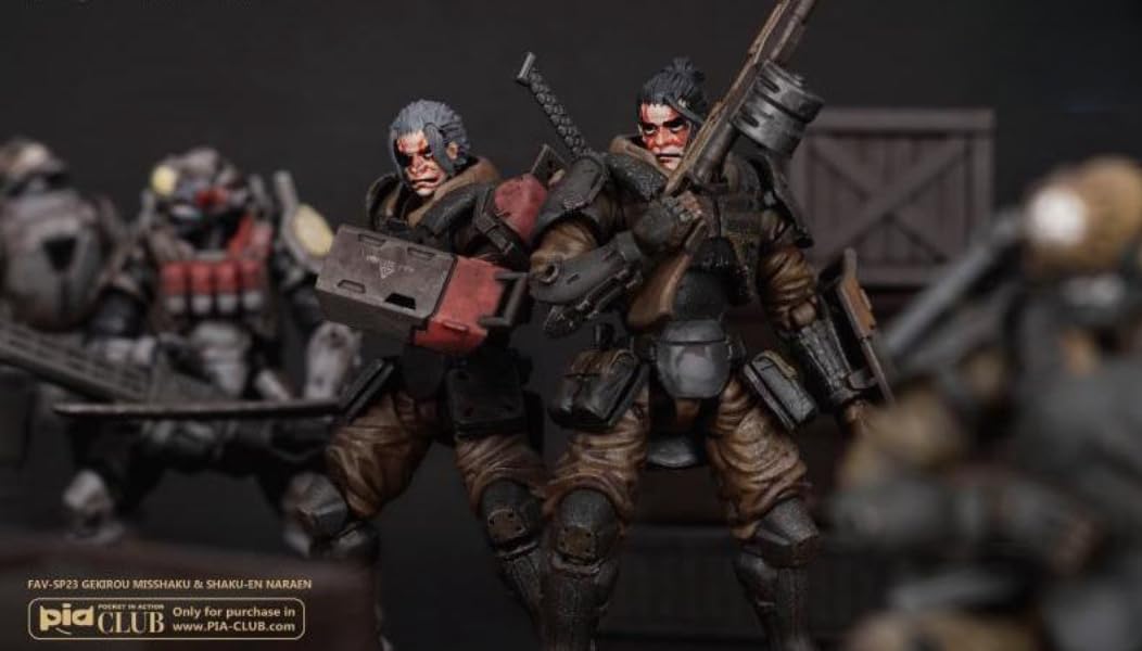 ACID RAIN Misshaku & Naraen アシッドレイン HiPlay Toys Alliance Collectible Figure: Acid Rain World: Gekirou