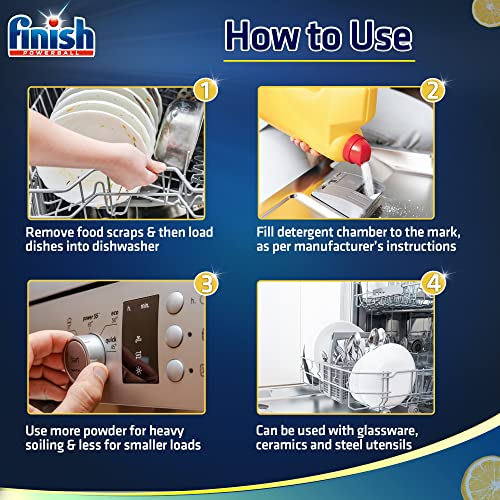 Image of Finish Dishwasher Detergent Powder - 1 kg