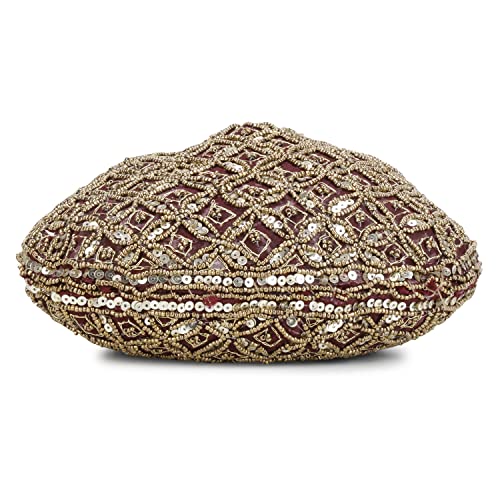 Shanvi handicraft Woman Potli Raw-Silk Designer Bag for women girls - Image 6