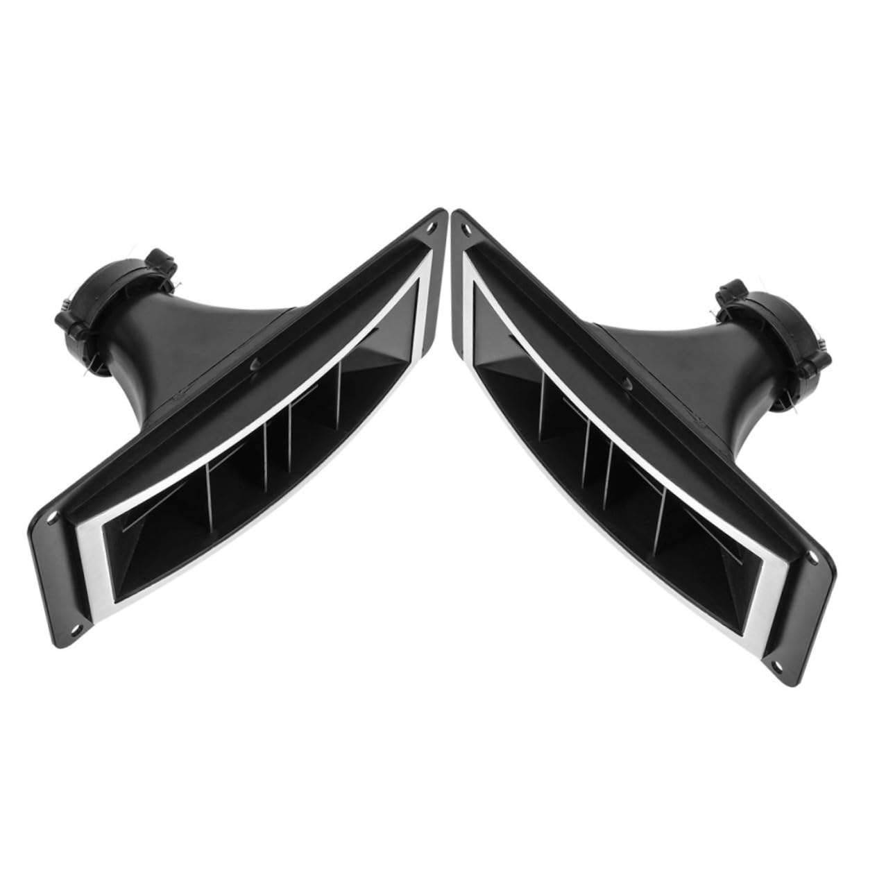 GOOHOCHY Heavy Duty Plastic Speaker Horn Tweeter Led Light for Professional Stage