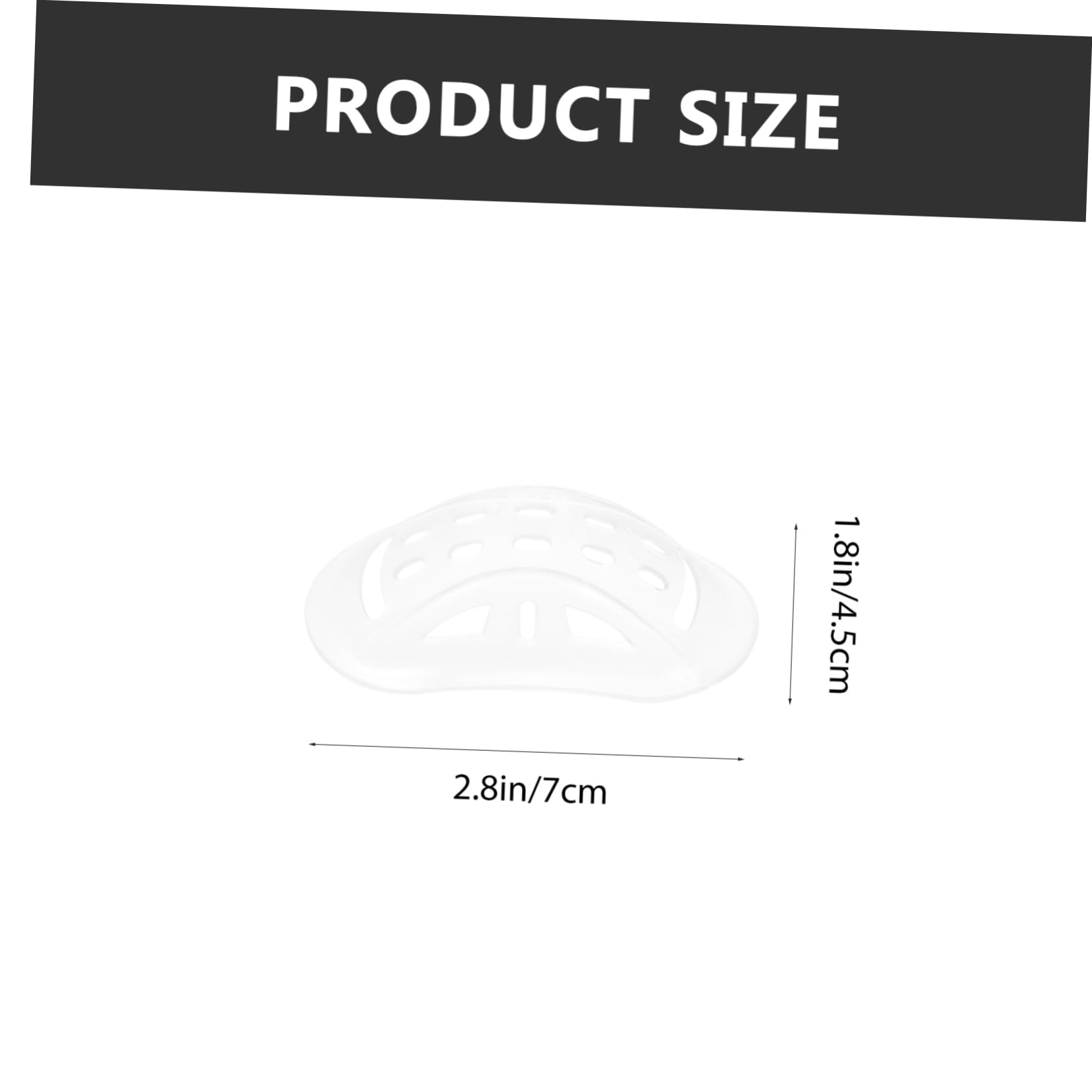 GOOHOCHY 6Pcs Helmet Chin Pad Accessories Transparent Chin Pads for Enhanced Safety Compatible with Various Helmet for Sports and Outdoor Activities