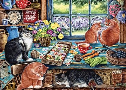 Cobble Hill Garden Shed Cats